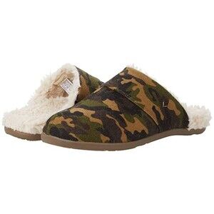 Vionic Alfons H8280F1300 Slippers Men's US 9 Olive Camouflage Mule JOBB2245